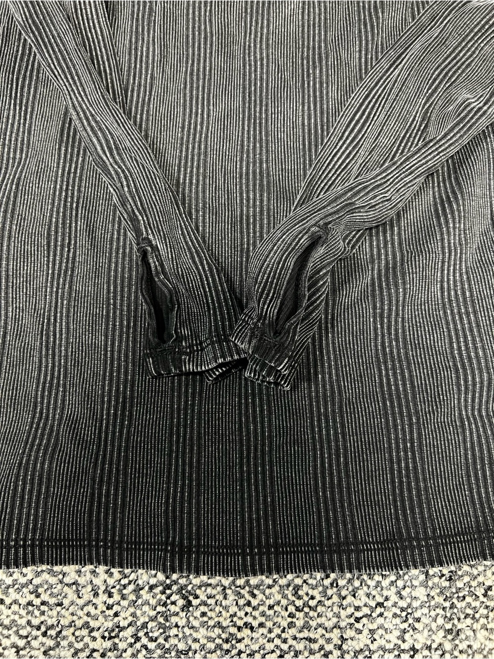 Free People Black Ribbed Turtleneck Bodycon Dress - Picture 7 of 7